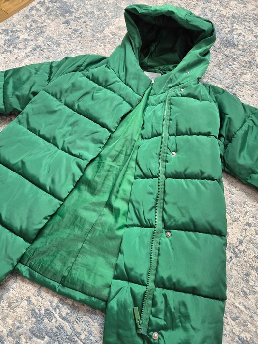 Kurteczka zimowa dla dziewczynki, zielona RESERVED 152