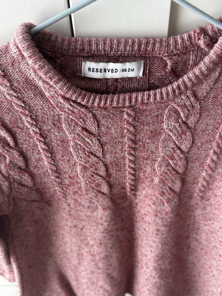 Sukienka sweterkowa reserved