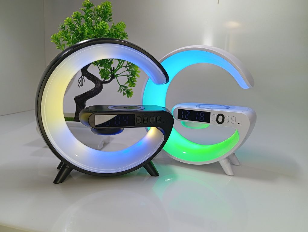 Распродажа‼️Бездротова зарядка 15w, розумний нічник RGB з Bluetooth ‼️