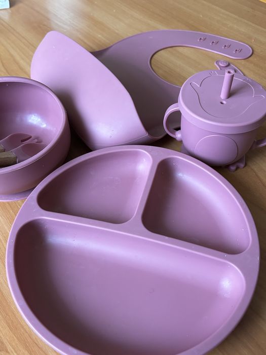 Дитячий силіконовий посуд