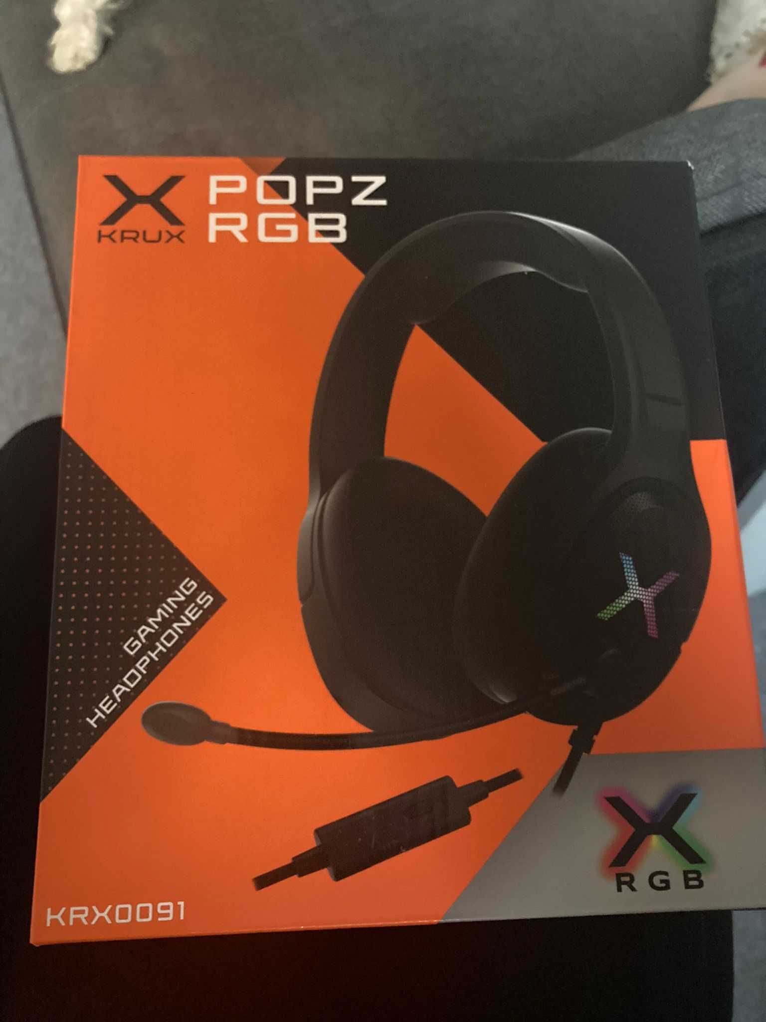 Słuchawki KRUX Popz KRX0091 RGB