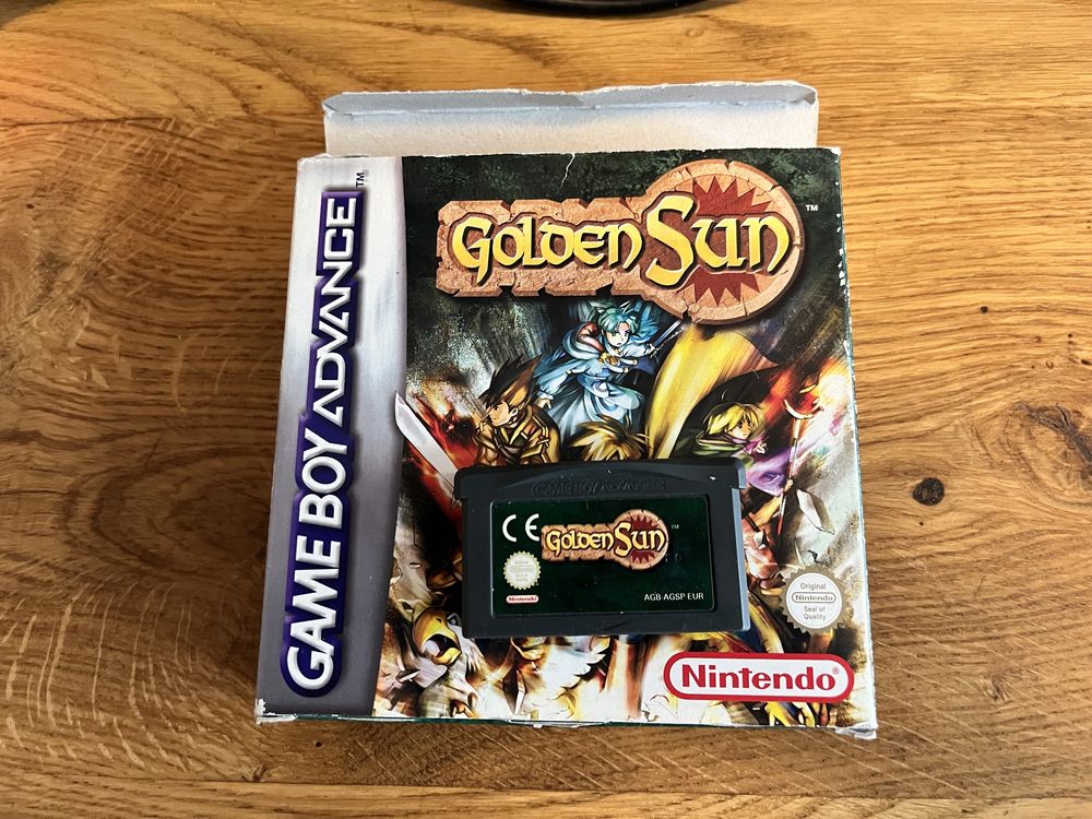 Golden Sun Gameboy advance - pełen komplet, pal