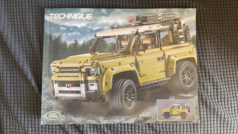 Brinquedo Jeep tipo Lego Technique