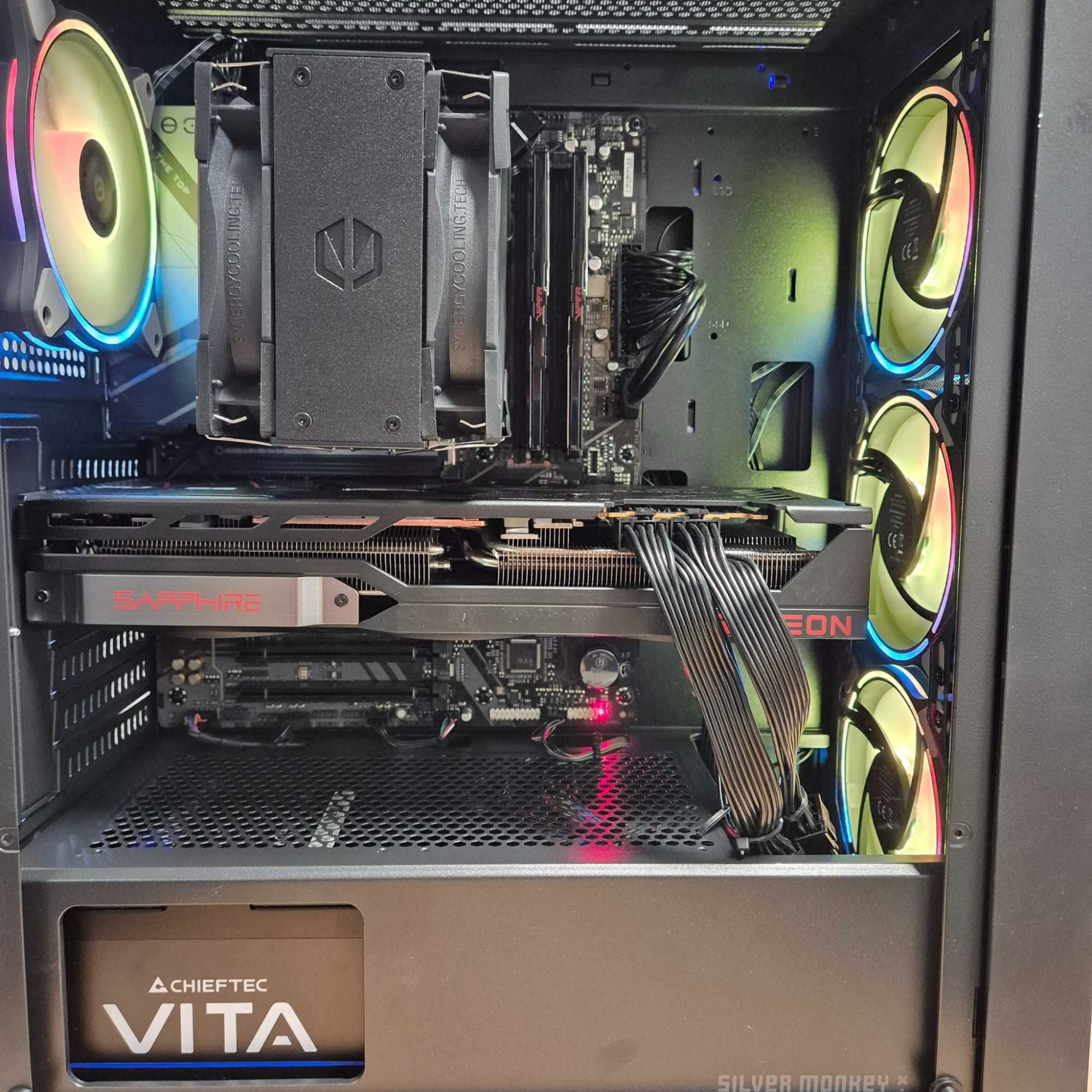Komputer do Gier Ryzen 7 7800X3D RX 7900 XT 32GB DDR5 2TB M2