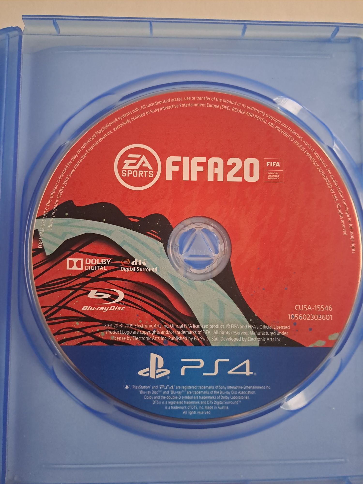 Play Station 4 Gra w PL wersji językowej FIFA20