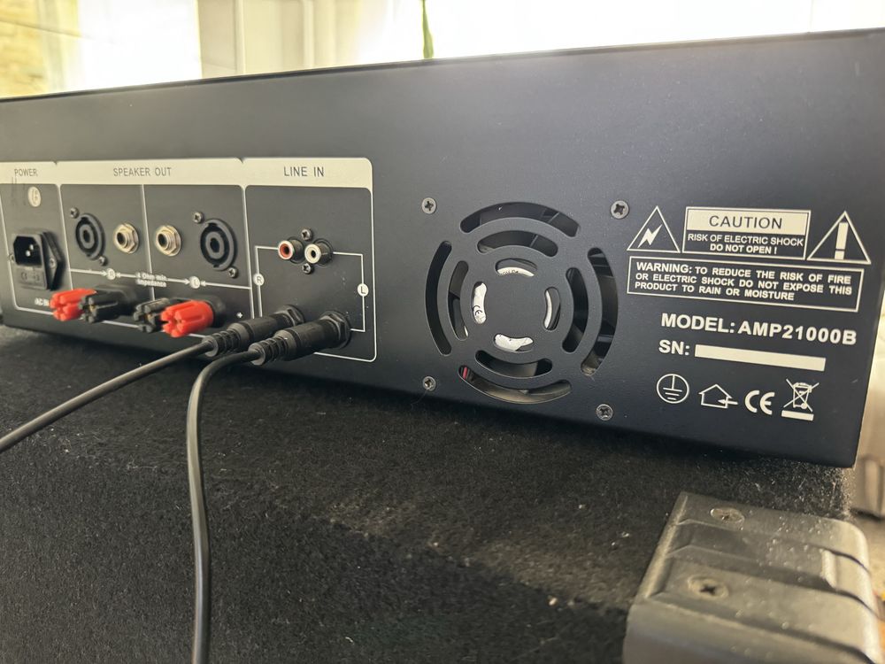 Glosniki estradowe duże +  wzmacniacz, consola Yamaha MG82 cx