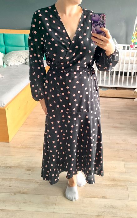 Sukienka 46 Wallis kopertowa