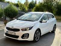 Kia Ceed GT LINE, 2017, BIAŁA PERŁA,NAVI,LED,KAMERA,oryginał lakier i przebieg