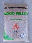 Pellet drzewny z certyfikatem ENplus A1 w workach 15 kg.
