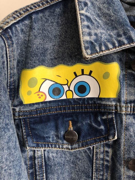 Kurtka Jeansowa Members Only x Nickelodeon