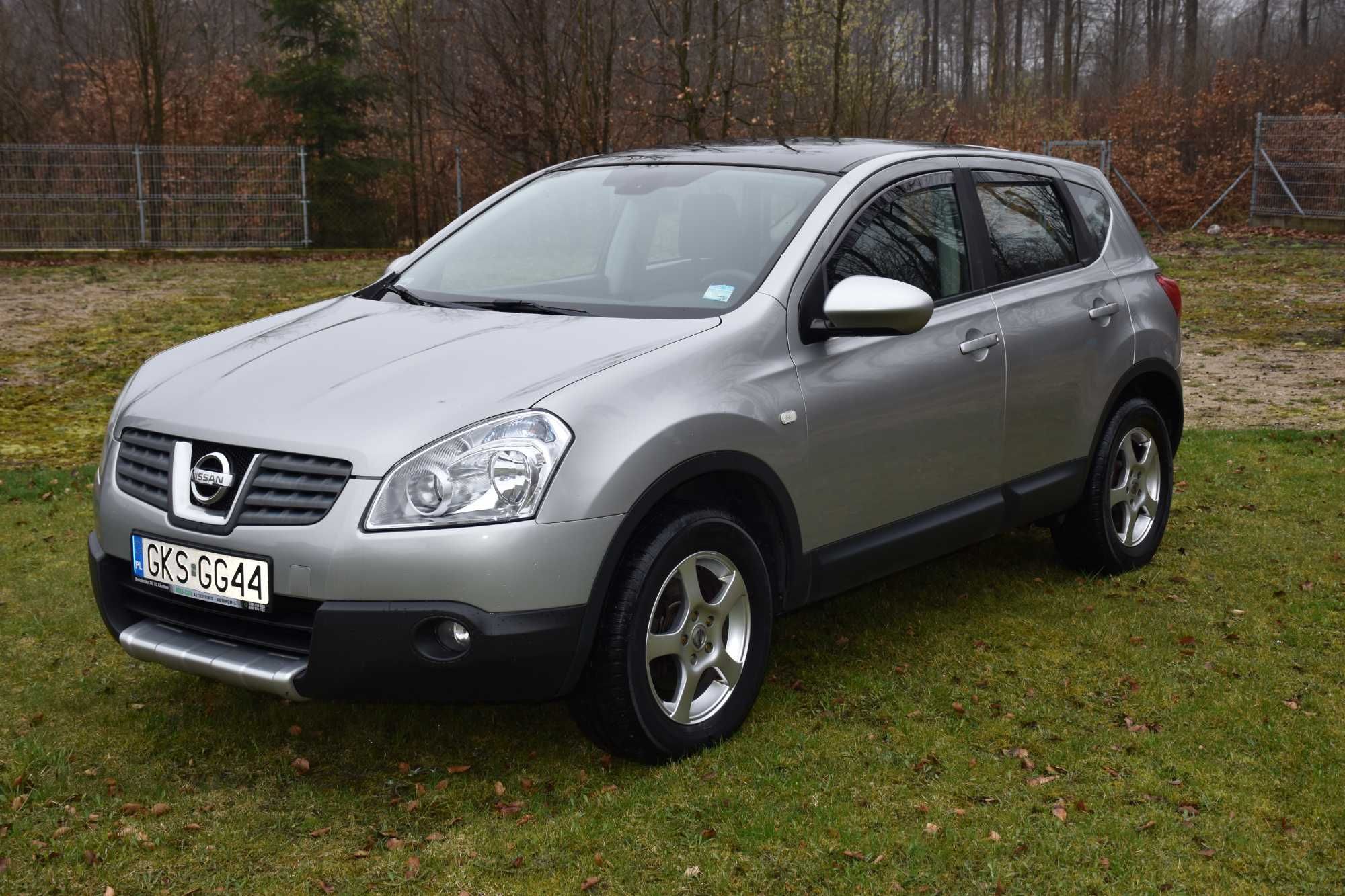 Nissan Qashqai,1.6 Benzyna,Hak,Zadbany,2007r