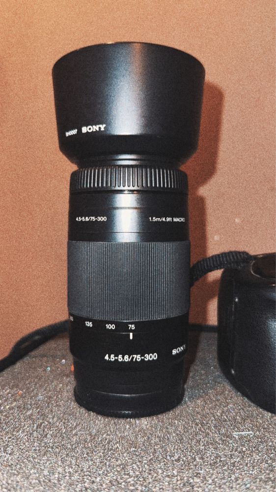 Sony Alpha 300 + 2 obiektywy + torba