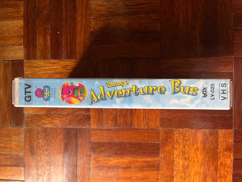 VHS Barney's adventure bus (1997, Feldman)