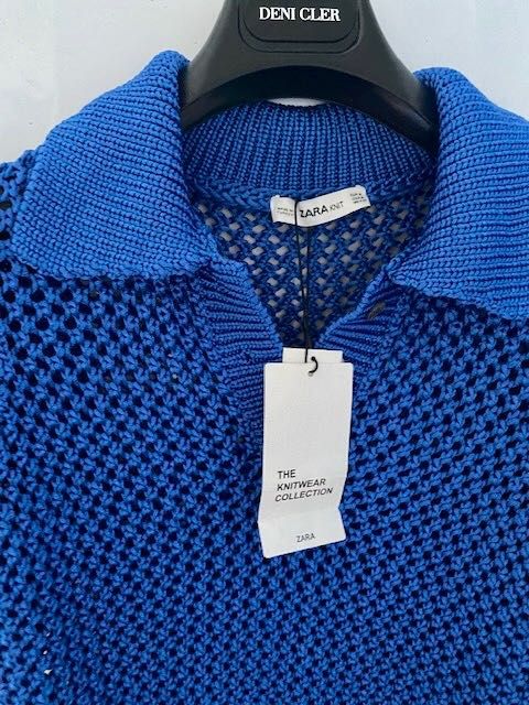 ZARA szydełkowy sweter, top NOWY rozmiar M