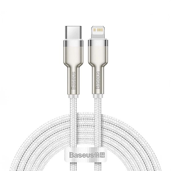 Kabel Baseus Cafule Series Metal Data USB-C / Lightning 20W PD 2 m - b