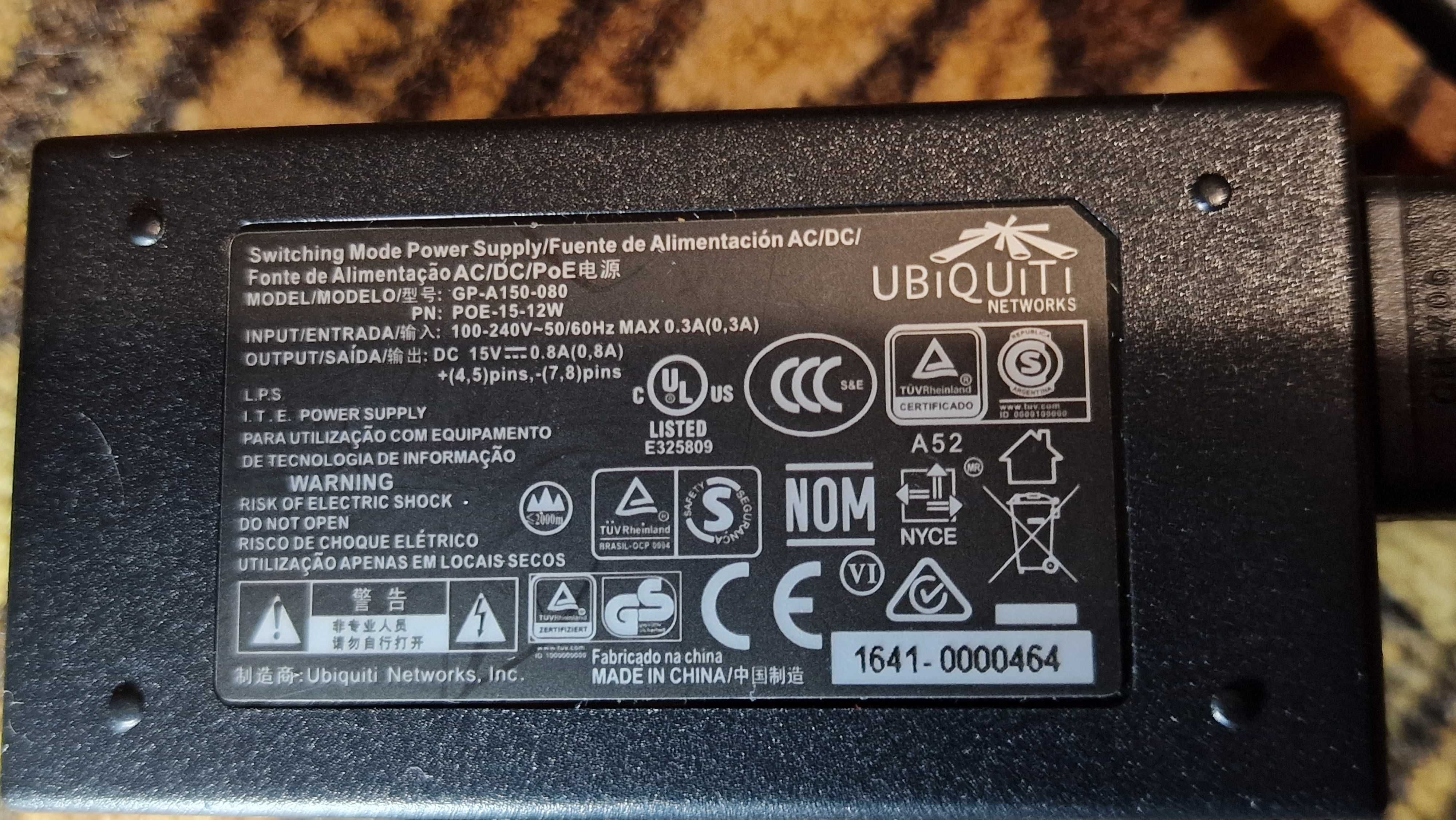 Импульсный источник питания AC/DC/AC/DC/POE 15v 0.8a Блок питания