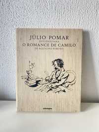 Livro Júlio Pomar. Estudos para o Romance de Camilo