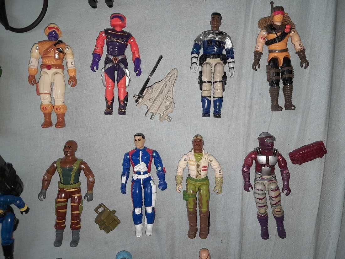 Gi Joe vintage zestaw 21 figurek