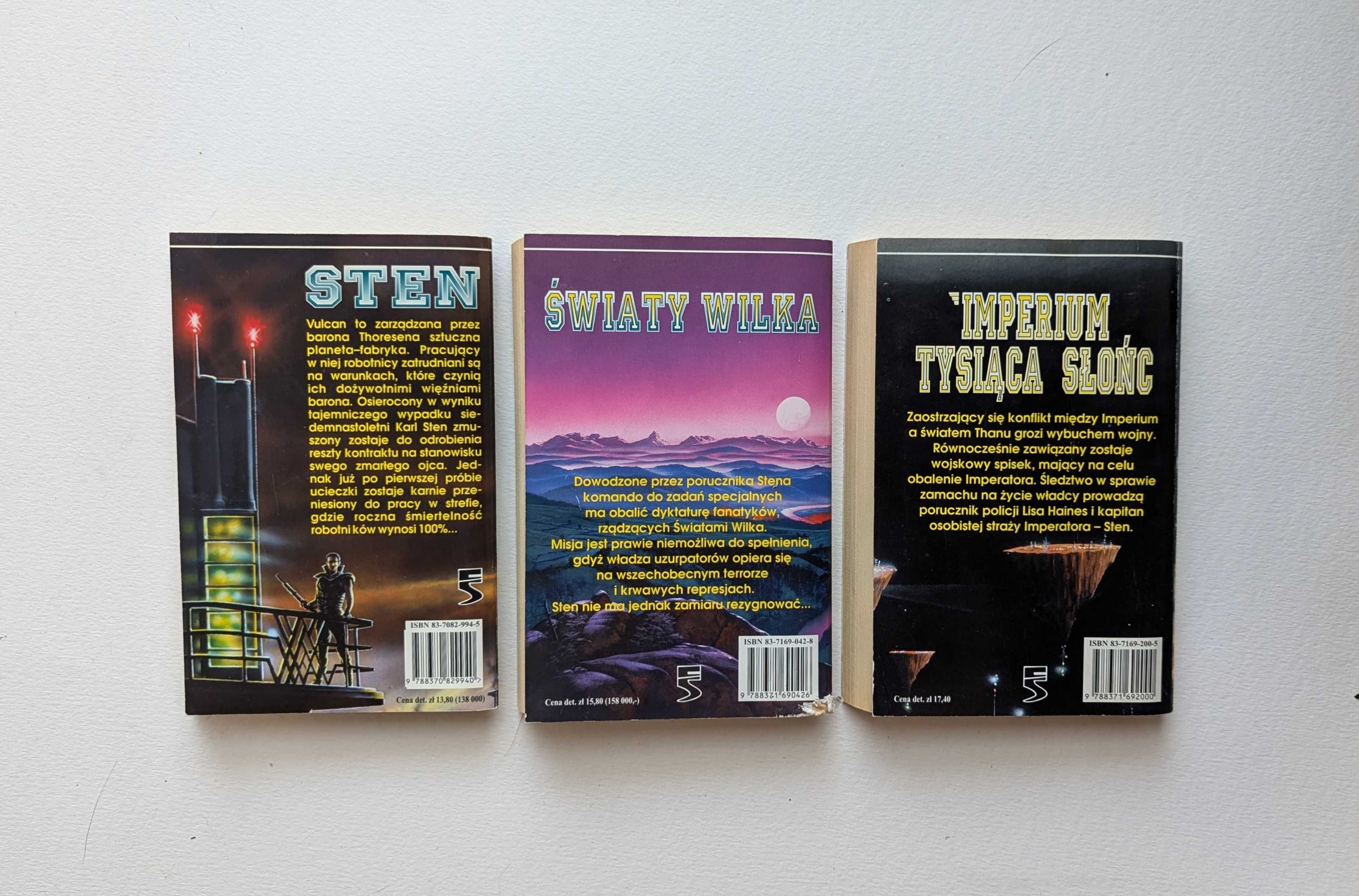 Sten Światy Wilka Imperium tysiąca słońc Cole