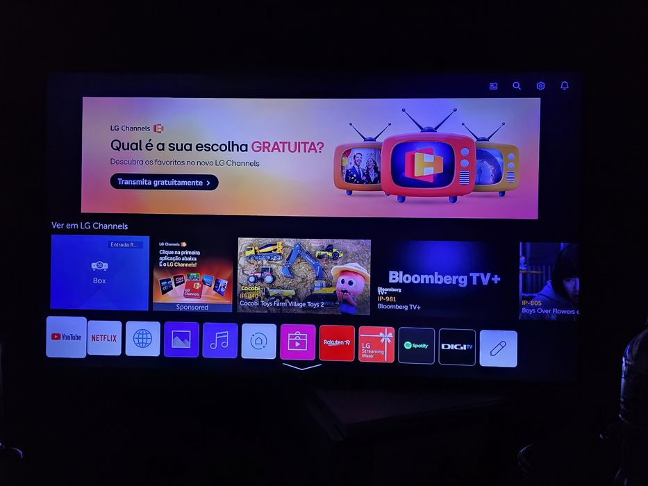 Tv LG com internet 65'