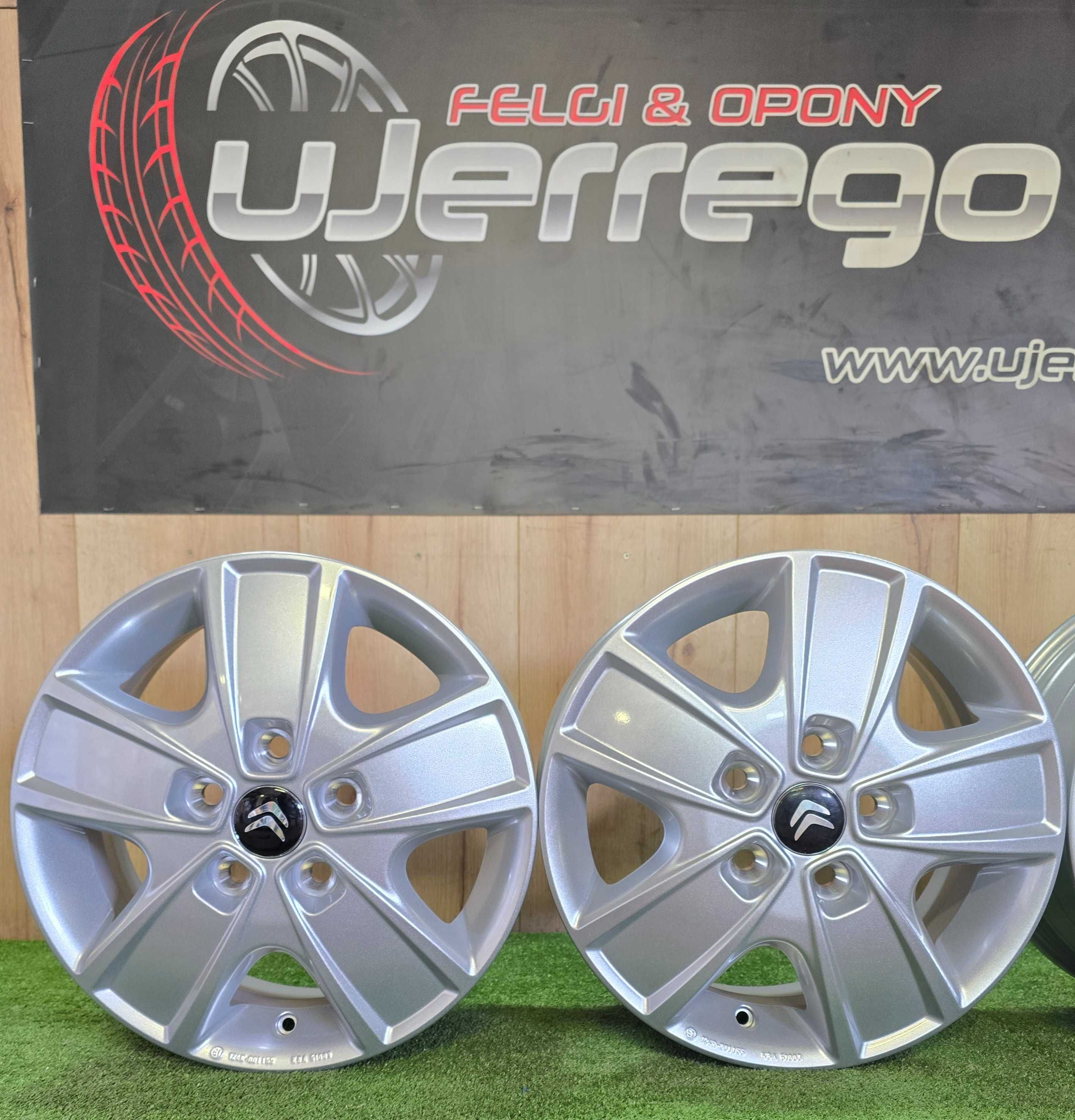 NOWE ALUFELGI CITROEN 16x5x118 - Jumper - Wzmacniana 1600KG na Felgę
