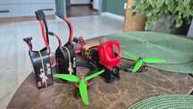 Freestyle dron 5 cali 4s. Vista Nebula Pro. GPS. LRS