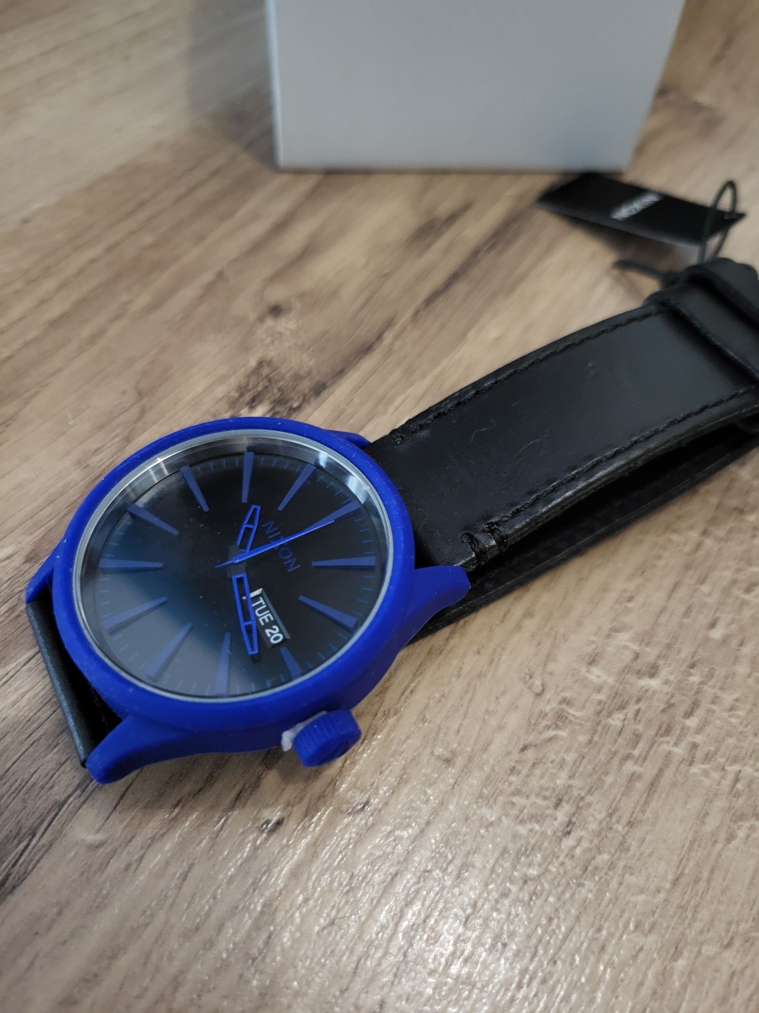 Zegarei męski Nixon Sentry Leather