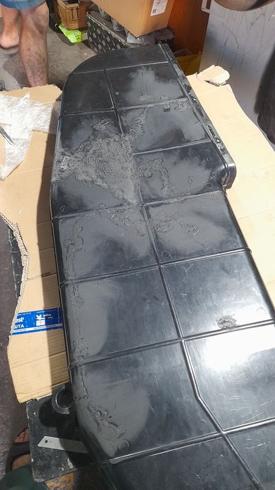 Ремонт бампера, пайка пластика, скловолокно, епоксидка