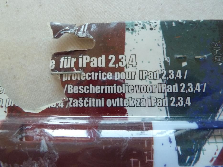 Etui ochronne dla tabletu iPad 2, 3, 4  Motyw: flaga Wielkiej Brytanii