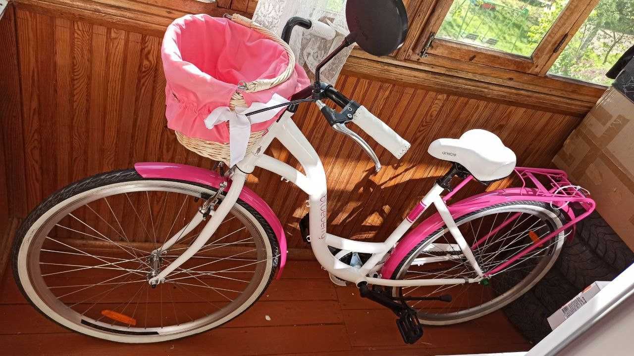 Велосипед Goetze Blueberry 28 3-п біло-рожевий
