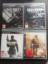 4x Call of Duty gra na PS3