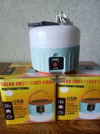 Ліхтар багатофункціональний Solar Emergency Light 1000W
