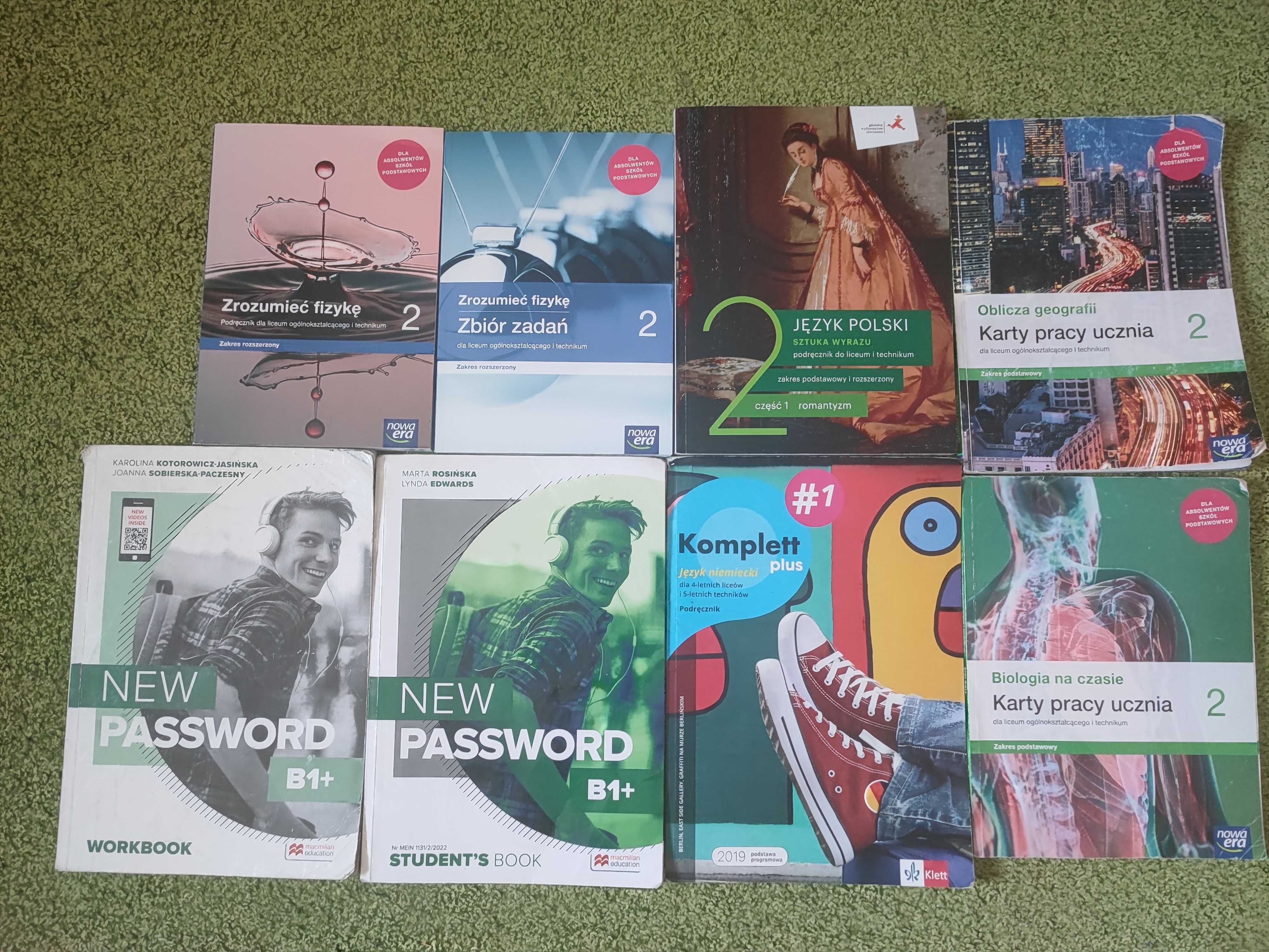 Podręczniki do 2 klasy liceum technikum