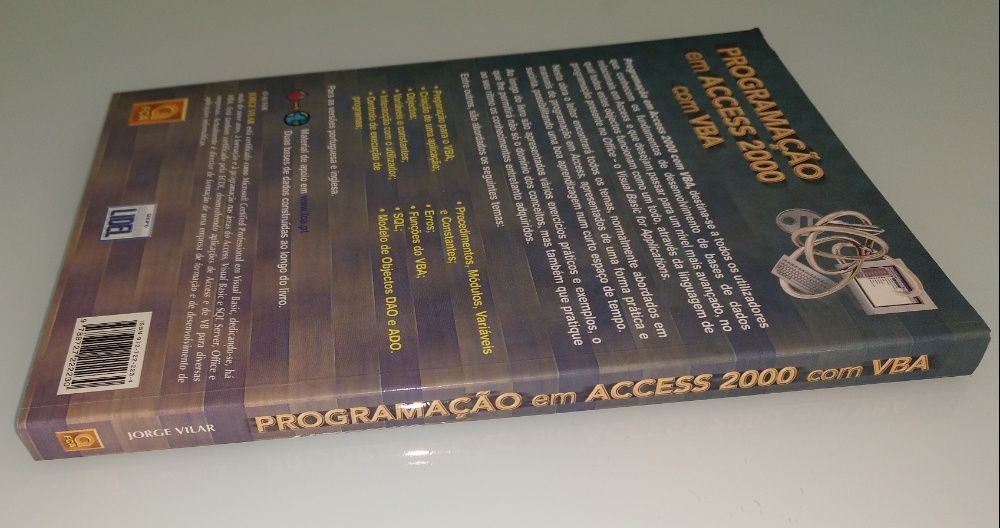 Livro "Programação em Access 2000 com VBA", de Jorge Vilar (FCA/Lidel)