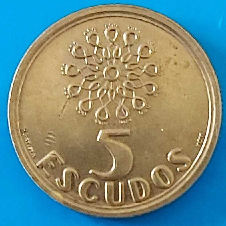 5$00 de 1998 Republica Portuguesa