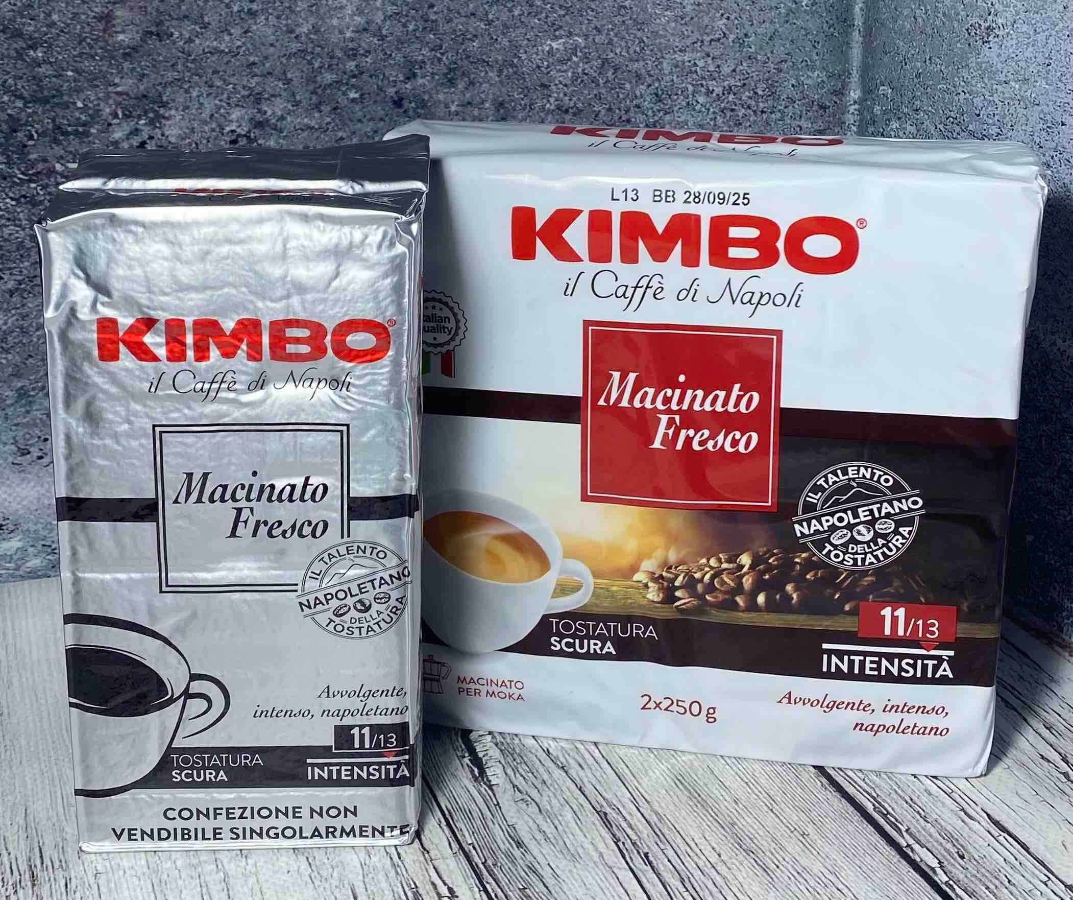 Кава мелена Kimbo Macinato Fresco
 Вага 250г
