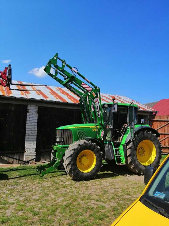 Ładowacz czołowy TUR Deutz Fahr, John Deere