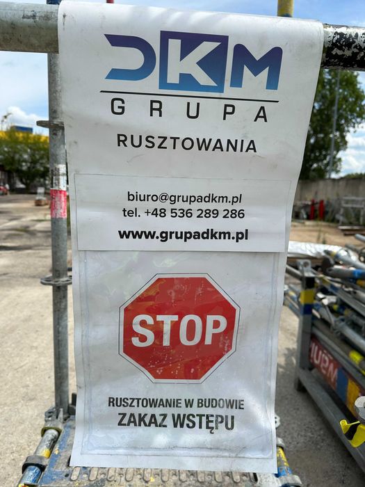 Zawieszka/ koperta na rusztowanie na Protokoły