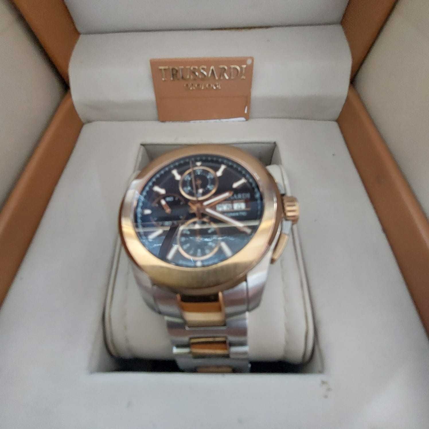 Zegarek Trussardi Szwajcarski CHRONOGRAPH AUTOMATIC T01 Valjoux 7750