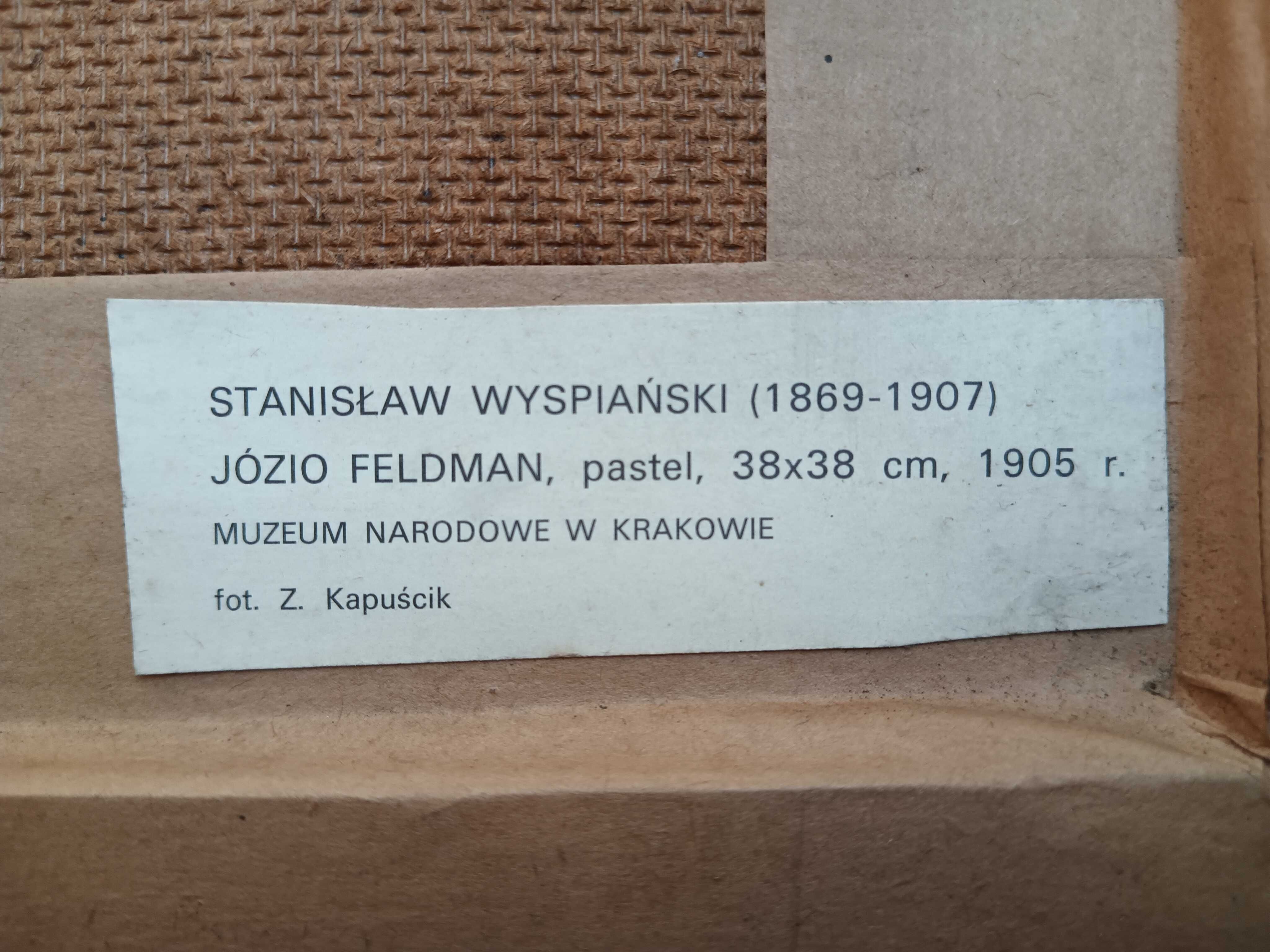 Z. Kapuścik fotografia Józio Feldman Stanisława Wyspiańskiego