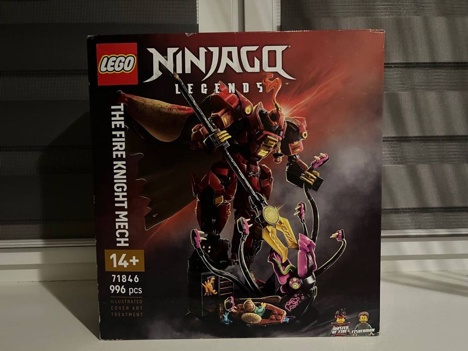 Блоковий конструктор LEGO Ninjago Робот Вогняного Лицаря (71846)