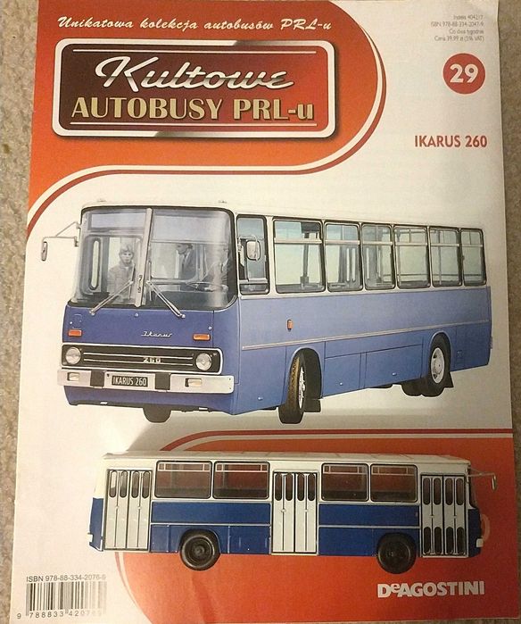 kultowe autobusy PRL-u - Ikarus 260