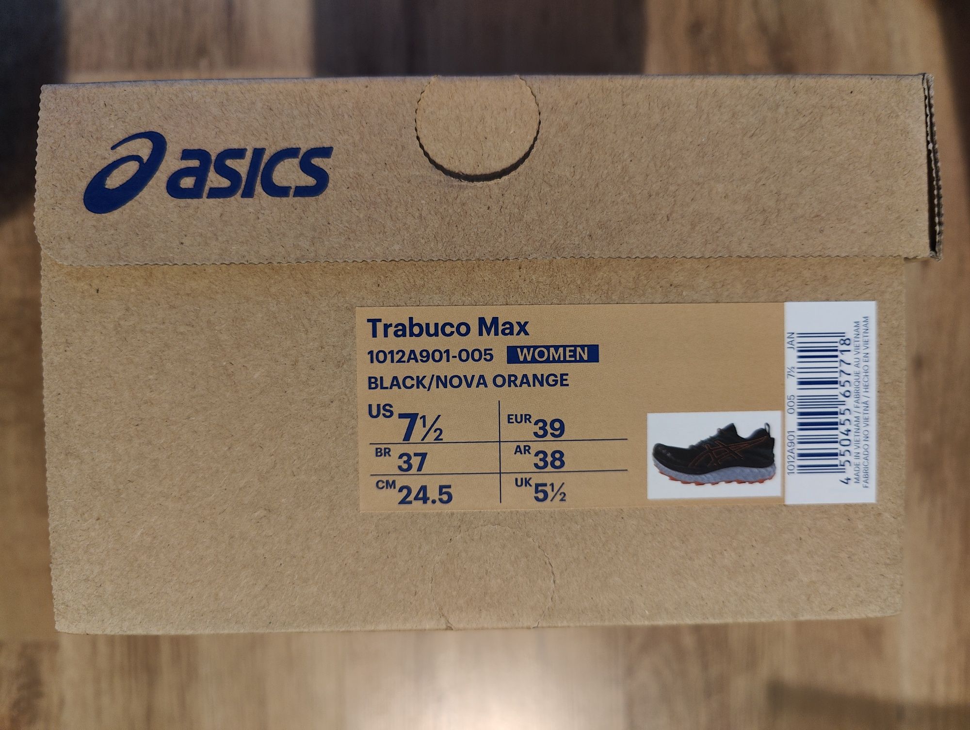 ASICS Trabuco Max - biegi terenowe -r.39 wkładka 25cm - Wysyłka - NOWE