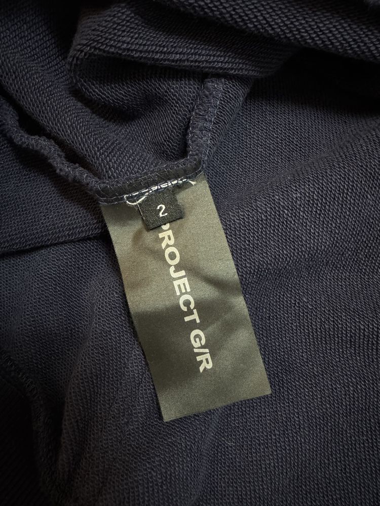 Зіп худі Grailz Project G/R Navy M L ERD Oversized Rick Zip up hoodie