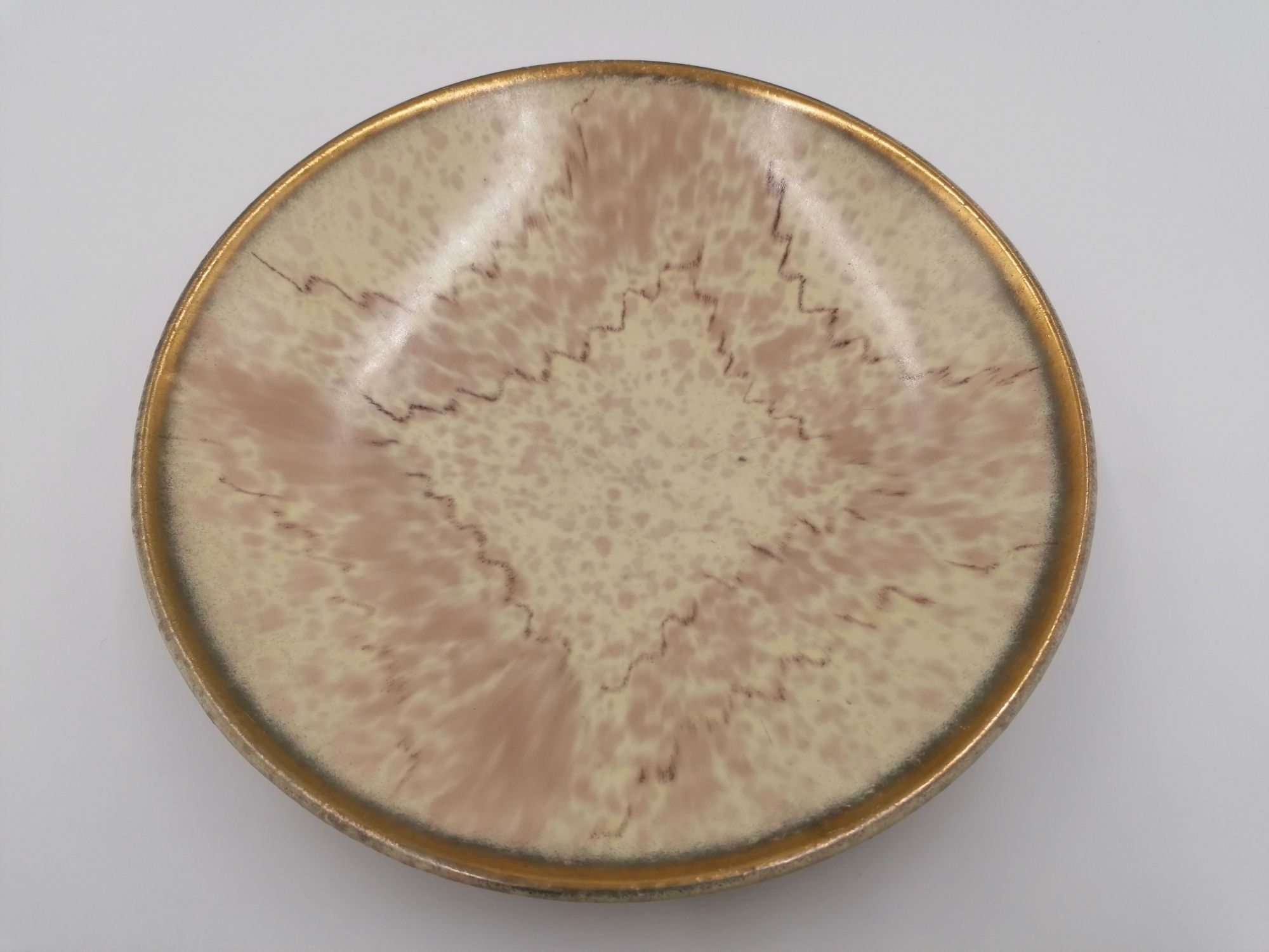 Ładna ciekawa porcelanowa ceramiczna misa patera
