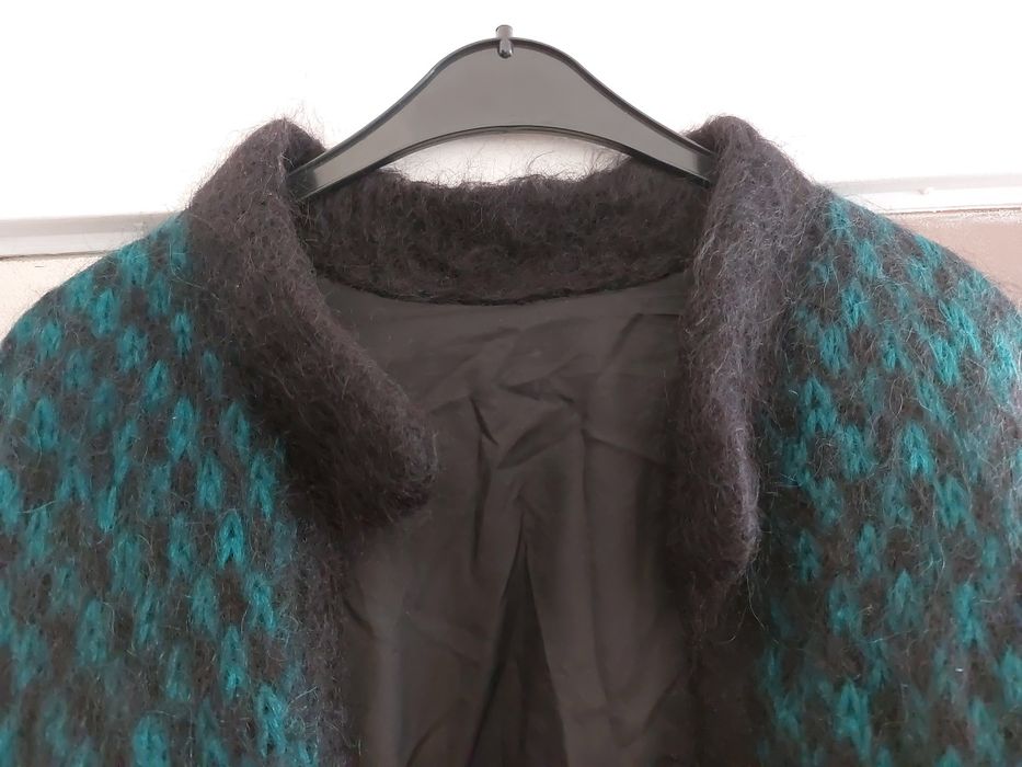 Sweter wełna moher Oversize