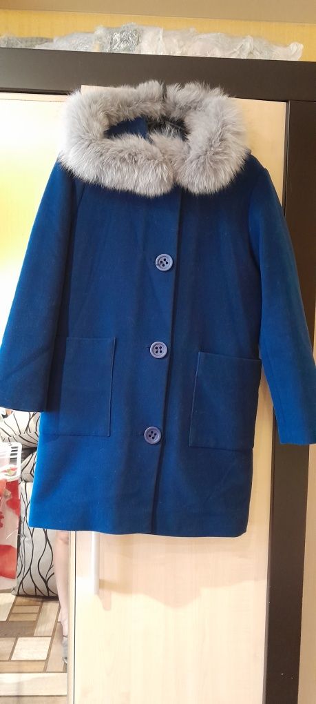Пальто на дівчинку пальто кашемірове зріст 146