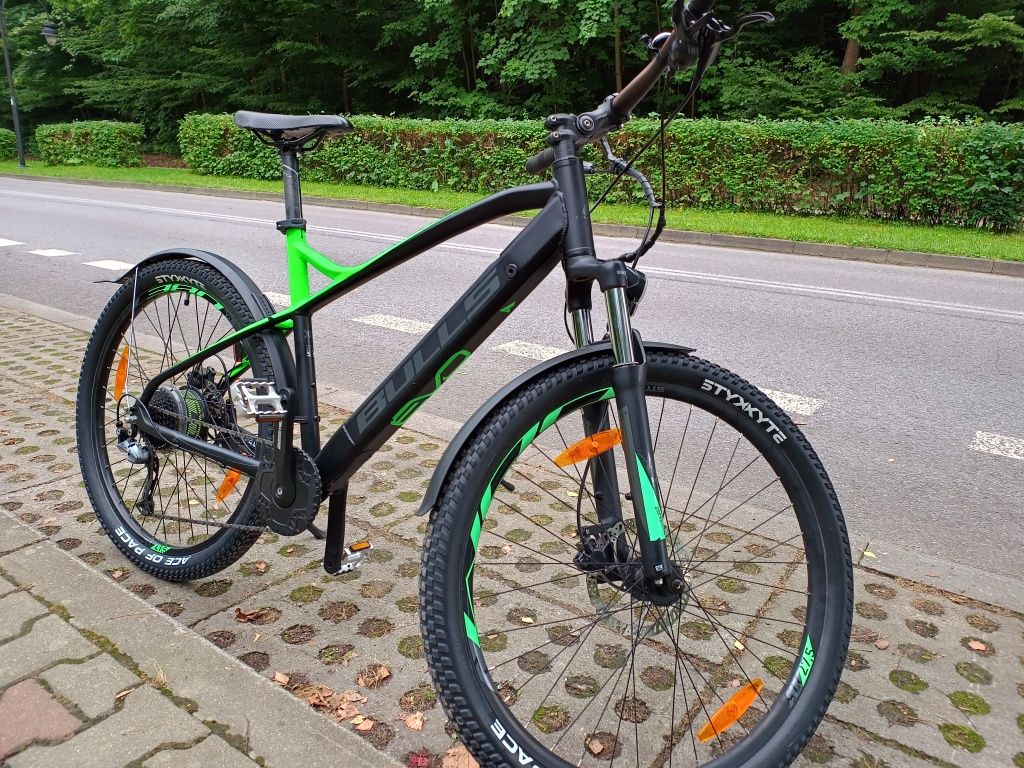 Rower Elektryczny BULLS 27.5" hamulce hydrauliczne tarczowe rama alum