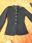 Blazer preto curto