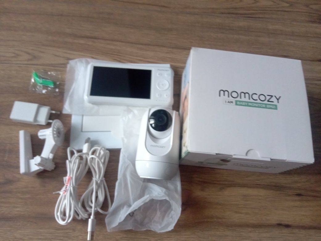 Niania elektroniczna MOMCOZY dla niemowląt 1080p 5" HD z kamerą
